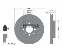 2x Bremsscheibe PRO Vorderachse 262mm