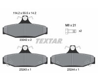 Bremsbelagsatz Hinten Chevrolet Daewoo Pontiac SsangYong...
