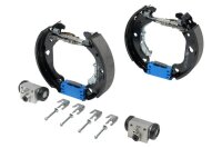 Bremsbackensatz hinten vormontiert mit Radzylinder für Fiat Punto ATE 03.0520-7920.3