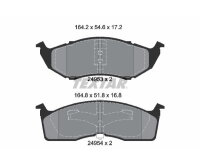 TEXTAR Bremsbeläge Q+ VORDERACHSE FÜR CHRYSLER...