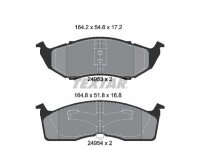 TEXTAR Bremsbeläge Q+ VORDERACHSE FÜR CHRYSLER GRAND NEON VOYAGER DODGE