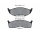 TEXTAR Bremsbeläge Q+ VORDERACHSE FÜR CHRYSLER GRAND NEON VOYAGER DODGE