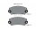Bremsbelagsatz Bremsbeläge hinten für Renault Clio R19 R21 Espace Textar