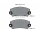 Bremsbelagsatz Bremsbeläge hinten für Renault Clio R19 R21 Espace Textar
