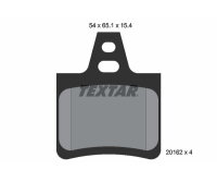 TEXTAR Bremsbelagsatz Bremsbeläge HINTERACHSE  FÜR CITROËN BX CX XANTIA XM