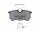 TEXTAR Bremsbelagsatz Bremsbeläge HINTERACHSE für FORD FOCUS 1 Bj 1998-2004
