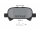 Bremsbelagsatz Bremsbeläge hinten für Toyota Avalon Camry Solara Textar