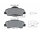 Bremsbelagsatz Bremsbeläge vorne für Peugeot 308 Citroën C4 Textar