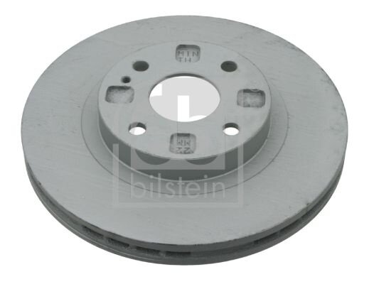 2x FEBI BILSTEIN Bremsscheibe Ø257mm VORNE für MAZDA BJ 323 6 BJ10M BJ12 16V BJ14 BJFP