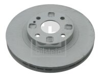 2x FEBI BILSTEIN Bremsscheibe Ø257mm VORNE...