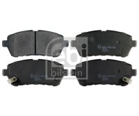 FEBI Bremsbelagsatz  Scheibenbremse Vorderachse für...