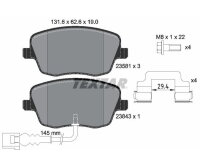 Bremsbeläge Q+ VORNE für 5J IBIZA SEAT VW POLO 4 TEXTAR