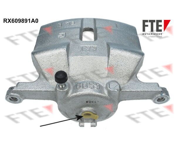 Brake caliper for Nissan/Renault front left axle FTE RX609891A0