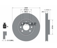 2x Bremsscheiben vorne 256mm für Opel Astra F Vectra A B Calibra Textar PRO