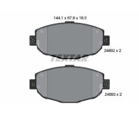 TEXTAR Bremsbelagsatz Bremsbeläge VORDERACHSE FÜR LEXUS GS