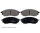 Bremsbeläge für NISSAN PATHFINDER III QASHQAI +2 RENAULT Blue Print Vorne