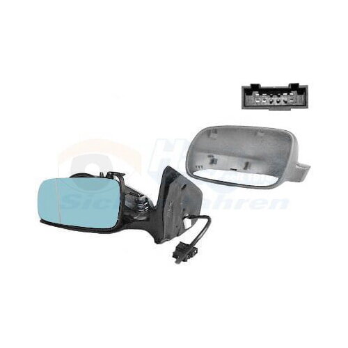 VAN WEZEL Außenspiegel links VW Golf 4 1J1 1J5 Bora Spiegel 5888817