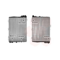 Van Wezel Kühler Motorkühlung für Audi Cabriolet Coupe 8G7 B4 89 8B 8C 89Q 8A B3