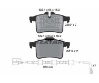 Bremsbelagsatz Bremsbeläge hinten für Jaguar XK XKR X150 Textar