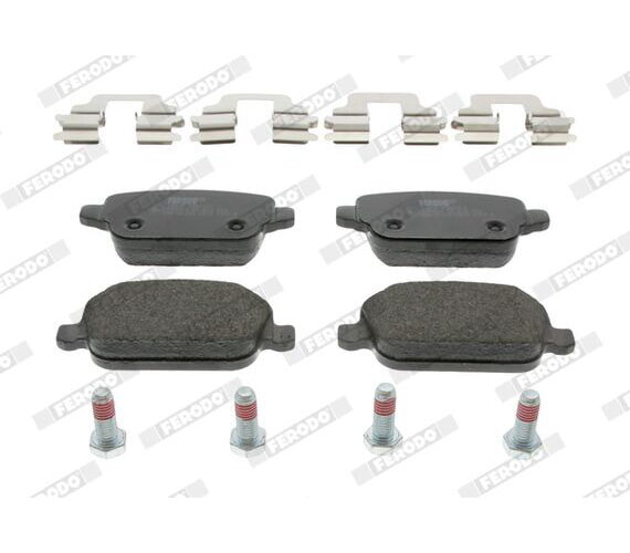 FERODO Bremsbelagsatz Bremsbeläge PREMIER ECO Hinterachse für FORD