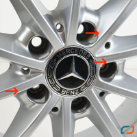 Mercedes A-KLASSE F2A 177 B-KLASSE F2B W247 CLA Sommerräder Sommerreifen 17 Zoll