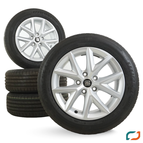 Original Seat Leon 5FA Sommerräder 16 Zoll Sommerreifen DEMO NEU 205/55 R16 91V 5FA601025