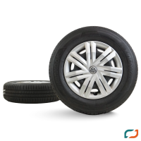 Original VW Polo 6 AW Sommerräder Sommerreifen 14 Zoll 185/70 R14 88H DOT22
