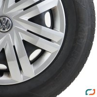 Original VW Polo 6 AW Sommerräder Sommerreifen 14 Zoll 185/70 R14 88H DOT22