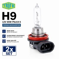 2x Trifa Glühlampe H9 65W 12V PGJ19-5 02009...