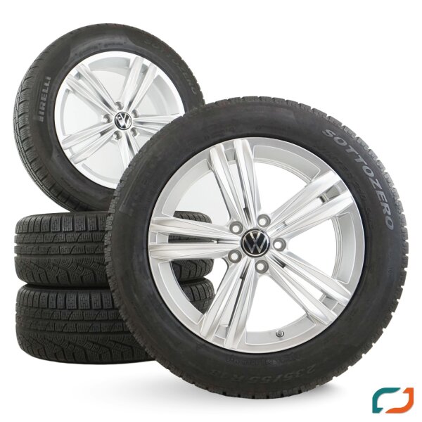 Original VW Tiguan 2 5NA Winterräder Winterreifen Sebring 235/55 R18 104H RDKS
