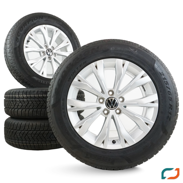 Original VW Tiguan 2 5NA Winterräder Winterreifen Montana 17 Zoll 215/65 R17 99H