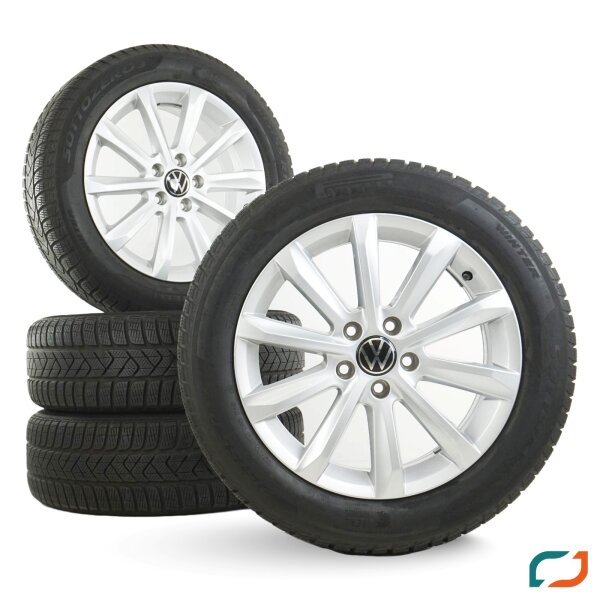 Original VW Passat 3G B8 Winterräder Helsinki Winterreifen 17Zoll 215/55 R17 94H