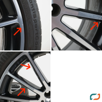Original Mercedes AMG A-Klasse W176 CLA W246 Sommerräder Sommerreifen 18 Zoll