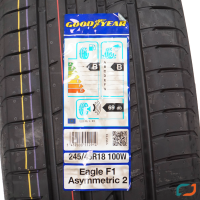 245/45 R18 100W summer tires GoodYear Eagle F1 Asymmetric 2