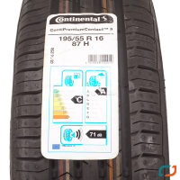195/55 R16 87H Summer tires Continental ContiPremiumContact 5