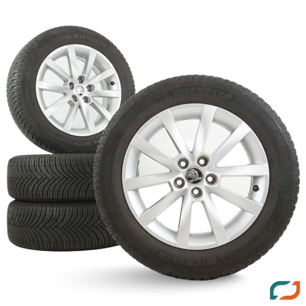 Original Skoda Scala Allwetterreifen Ganzjahresreifen 16 Zoll 205/55 R16 94V