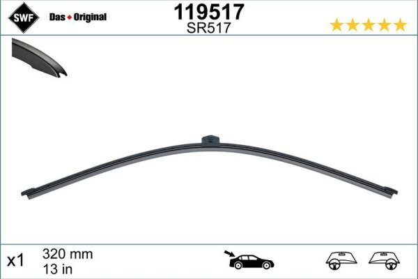 SWF Wischblatt hinten 320mm 119517