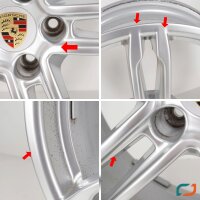 4x Original Porsche Macan Alufelgen Felgen 19 Zoll 958601025BB 958601025BC