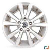 4x Original VW Touareg 7P Alufelgen Felgen 18 Zoll Karakum 7P6601025C