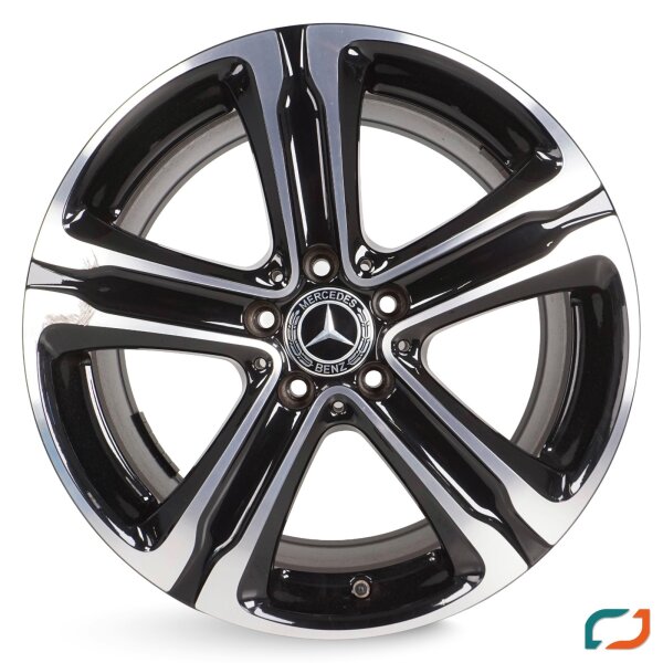 1x Einzelfelge Mercedes GLC X253 C253 Alufelge Felge 8x18 ET38 A2534010700