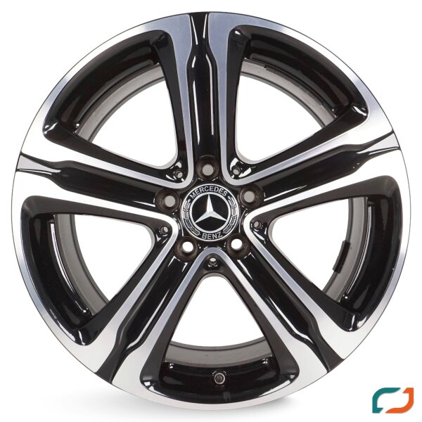 1x Einzelfelge Mercedes GLC X253 C253 Alufelge Felge 8x18 ET38 A2534010700