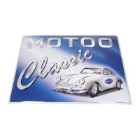 Motoo Classic Retro Blechschild 40cm x 30cm Metall Poster...