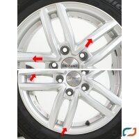 Winterräder Skoda Leon 5F KL Skoda Octavia 5E Winterreifen Dezent 205/55 R16 91H
