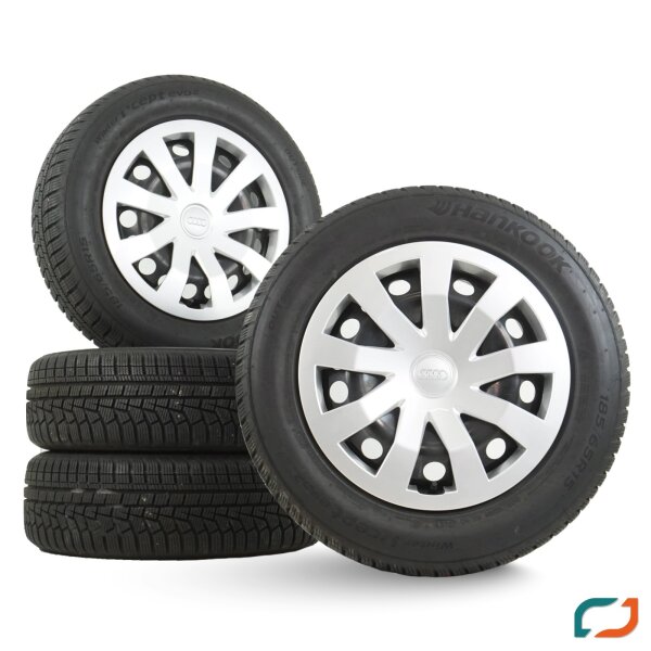 Original Audi A1 GB Winterreifen Winterräder 15 Zoll Reifen 185/65 R15 92H DOT22
