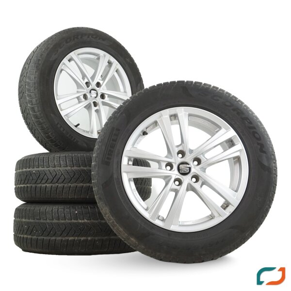 Original Seat Tarraco Winterräder Winterreifen 17 Zoll 215/65 R17 103H KBA50930