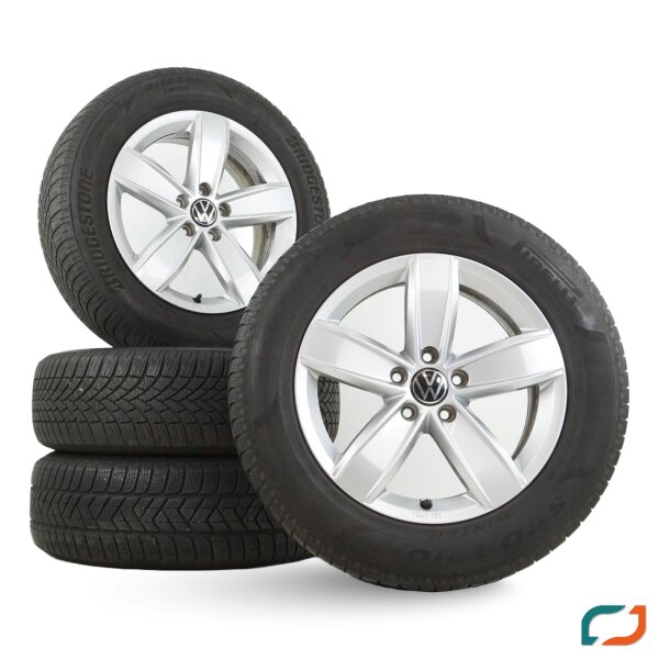 Original VW Tiguan AD1 Winterräder Winterreifen Corvara 17 Zoll 215/65 R17 99H