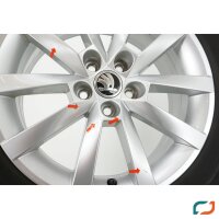 Original Skoda Kamiq Winterräder Winterreifen 16 Zoll 657601025B 205/60 R16 92H
