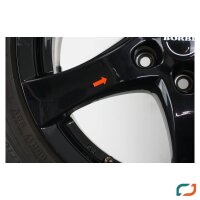 Winterräder Seat Alhambra 7N Ateca 5FP VW Sharan 7N Winterreifen 215/55 R17 98V