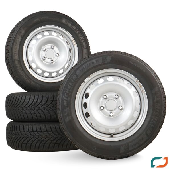 Original VW Caddy 2K Winterräder Winterreifen 15 Zoll 2K0601027B 195/65 R15 95T