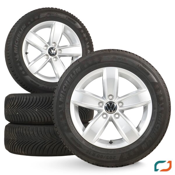 Original VW T-Roc Winterräder Winterreifen Corvara 16 Zoll 205/60 R16 92H DOT22